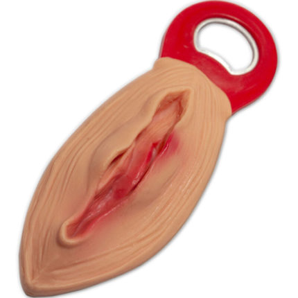 DIABLO PICANTE - ABRIDOR CON FORMA VAGINA COLOR ALEATORIO