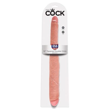 KING COCK DILDO DOBLE NATURAL 40.6 CM