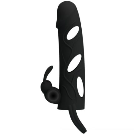 PRETTY LOVE - FUNDA SILICONA CON VIBRACIÓN 14 CM 1.0