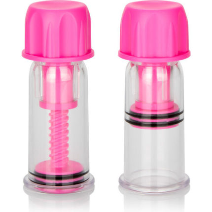 CALEXOTICS - VACCUM TWIST ONDAS ESTIMULADORASES PEZONES ROSA